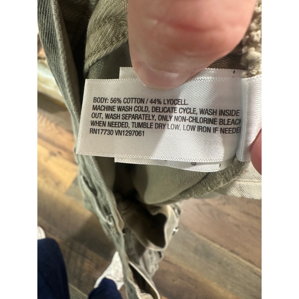 Universal Thread Grey Leopard Print Mid Rise 90s Baggy Jeans Size 6 Button Fly - Picture 9 of 16